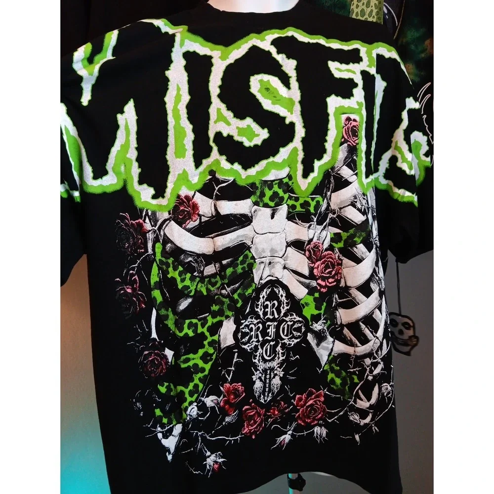 Authentic NWT Civil Regime Misfits T Men Large Short Sleeve Graphic Rare in Bag - Picture 7 of 13